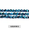 Cuentas de ojo de tigre facetadas en forma de diamante de venta cruzada más vendidas, cuentas sueltas, accesorios para joyería DIY, productos semiacabados para pulseras creativas de nicho