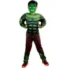 Disfraces infantiles de Halloween del Hulk, Capitán América, Thor, Batman, Spider-Man y otros disfraces de superhéroe musculoso