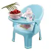 Silla doméstica duradera con respaldo, taburete lindo, silla chirriante especial para niños, silla chirriante para bebé de fábrica de comercio exterior