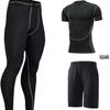 Traje Deportivo Versátil de Verano 2025 para Hombre, Ropa de Fitness de Lujo Ligero en Colores Fluorescentes, Conjunto de Running Ajustado de Secado Rápido