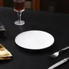 Prato de bife padrão pedra criativo prato de massa redondo prato de comida ocidental prato de salada prato de frutas doméstico plástico PP de grau alimentício
