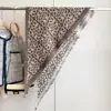 Estilo Nuevo Otoño e Invierno Bufanda para Presbicia Jacquard de Tres Niveles Doble Cara Cálida Moda Elegante Chal para Mujeres Estilo de Marca Grande