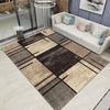 Alfombra sencilla y lujosa para sala de estar, alfombra completa para dormitorio junto a la cama, tapete para sofá y mesa de centro estilo nórdico Ins, envío directo de una pieza