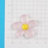 Resina al por mayor 29 mm flor de goma transparente hecha a mano DIY explosión banda de cuero cuerda para el cabello material accesorios para funda de teléfono móvil