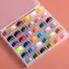 Linha para Máquina de Costura, Linha Roxa para Costura Doméstica, Rolo Pequeno Multicolorido, Linha Plana para Costura, Porta-Bobinas Antigo