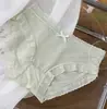 Ropa interior de algodón puro antibacteriana 7A para mujer, de cintura media, sin costuras, clase A, algodón para bebé, ropa interior sin costuras, transpirable, amigable con la piel, bragas para mujer