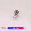 Aretes de Aleación de Titanio F136 Abanico Pequeño Hueco Incrustado con Circonita Tornillo Interno Aretes para Cartílago de la Oreja Aretes para Labio Joyería para Piercing de Titanio G23