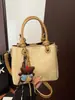 Bolso Pequeño Cuadrado Casual de Nicho Estilo Coreano para Mujer 2025 Invierno Nuevo Versátil Elegante Lujo Ligero Bolso Cruzado Diario