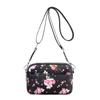 Bolsa Transversal Feminina de Lona 2024 Pequena Quadrada Casual de Ombro Leve para Viagem Porta-Moedas Celular