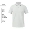 Camisa Polo de Lujo para Hombre de Verano Manga Corta Ropa de Trabajo Corporativa Logo Personalizado Solapa Camiseta de Manga Corta Bordado