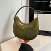 Cross-border High-end Retro Dumpling Bag Feminino 2024 Novo Estilo Popular All-match Ombro Crossbody Underarm Bag Commuter Bag