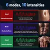 Estimulador Muscular Abdominal Recargable, Equipo de Fitness Inteligente para Uso en Casa, Dispositivo de Músculos Abdominales de Alta Tecnología con Resultados Rápidos