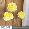 26 Anos de Flores da Série Amarela, Paisagismo de Palco para Salão de Festas Flores Artificiais, Arranjos Florais para Área de Boas-Vindas, Flores Artificiais
