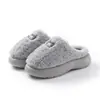 Nuevas Pantuflas de Algodón con Suela Gruesa para Mujer 2026 Invierno Interior Hogar Cálidas Antideslizantes Pareja Piso Algodón con Felpa Pantuflas para Hombre