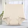60 Algodón Peinado Ropa Interior para Mujer Cintura Alta Abdominal Levanta Glúteos de Mujer Algodón Antibacteriano Tallas Grandes Suelta para Chicas Gorditas Bragas