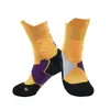 Calcetines de Baloncesto Transpirables Estilo Nuevo Calcetines de Toalla Calcetines Deportivos Calcetines de Baloncesto para Hombre Entrenamiento de Carrera Profesional Calcetines de Tubo Medio Elite