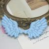 Cuero Oro Rosa Lentejuelas Diablo Ángel Alas de Murciélago DIY Diablo Bar Material para Accesorios de Cabello Hechos a Mano
