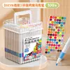 Los marcadores acrílicos son lavables, se pueden superponer, son resistentes al agua, de secado rápido, adecuados para pintar a mano, bolígrafos de acuarela para manualidades y son ideales para libros de dibujo
