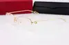 Nuevas Monturas de Gafas Sin Marco Kajia para Hombre, Monturas de Gafas para Miopía, Monturas de Gafas de Titanio Puro de Marco Completo Ultraligeras para Mujer, Monturas de Media Montura para Negocios