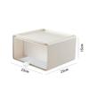 Caja de Exhibición para Muñecas Caja de Almacenamiento de Escritorio Portátil Cajón Transparente Burbuja Mate a Prueba de Polvo Caja de Almacenamiento de Cosméticos