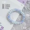 Corda de Celular Colorida de Gelatina Fresca e Doce Série de Prendedores de Cabelo Acessórios de Cabelo Coloridos Macaron de Alto Valor Prendedor de Cabelo de Alta Elasticidade