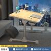 Cama Elevable Plegable Simple Mesa Pequeña Mesa para Computadora Mesa de Estudio Dormitorio de Estudiantes Litera Superior Escritorio para Dormitorio en Casa