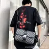 Nueva bolsa de almacenamiento cruzada para hombre de PU para el día a día, bolso de hombro de gran capacidad, bolso cruzado, mochila elegante para viajes cortos