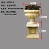 Adornos Artesanales Tallados Estilo Europeo, Macetas, Fibra de Vidrio con Piedra Arenisca, Esculturas de Figuras Occidentales, Recipientes para Flores, Macetas de Comercio Exterior