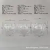 Vaso Hidropônico Esférico Transparente Soprado Vaso de Flores Suporte de Vela de Vidro Copo de Vidro para Aromaterapia Copo de Bola Pequena Bola Wanyi