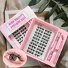 Kit de Cílios Postiços Transfronteiriços, Grande Capacidade, Cílios de Princesa Leves e Finos, Fotogênicos, Flexíveis, Suaves e Naturais