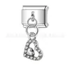 Colgante de Amor Venta Caliente Transfronteriza Módulo de Pulsera Combinable Empalmable de Sección Única 9 mm Pulsera Módulo Adornos de Mano DIY Lindos Venta al por Mayor