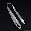Cordón de nailon de una pieza con hebilla y tarjetero para identificación, cordón para tarjeta de trabajo, cordón para identificación, etiqueta para credencial de documento