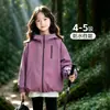 TUTU Elefantito Ropa Infantil Niñas Chaqueta Cortavientos 3 en 1 2026 Nueva Impermeable Abrigo Soft Shell para Niños