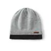 Nuevo Gorro de Lana Otoño e Invierno para Mujer, Engrosado, Protección contra el Frío, Cálido, Tejido de Cachemir, Moda, Protección para las Orejas, Gorro Holgado Versátil, Beige