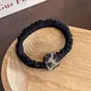 Goma para el pelo simple de satén estilo coreano para mujer, sujetador antideslizante para coleta alta, cuerda de pelo colorida, accesorio para el pelo elástico