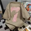 Camiseta Casual Preguiçosa Estilo Coreano Manga Curta Verão Gola Redonda Solta Unissex Casal Estilo Simples Versátil Top da Moda Ins Marca Tendência