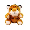 Juguete de Peluche de Tigre Articulado Simulado Transfronterizo con Extremidades Móviles, Colgante de Tigre Blanco, Llavero Decorativo, Regalo para Niños