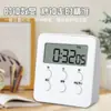 Temporizador Multifuncional Pantalla Grande Temporizador de Cocina para Hornear con Reloj Temporizador Gestor de Tiempo para Estudiantes