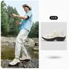 Sandálias Masculinas 2025 Novo Verão Roupa de Exterior Esportiva Antiderrapante Anti-Odor Praia Vadeando e Clogs para Homens para Rastreamento de Rios