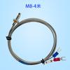 Máquina de Moldagem por Injeção Haitiana Zhenxiong Termopar Não Aterrado Tipo Parafuso M6 Sensor de Temperatura Tipo K Linha de Temperatura Cabeça de Medição de Temperatura