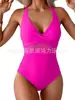 Aliexpress Amazon Popular Europeo y Americano Mujer Multicolor Malla Malla Push-Up Cintura Alta Adelgazante Bikini