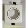 Carcaça de Luminária de Teto, Estrutura de Luz, Kit de Luminária de Teto LED, Carcaça de Luminária de Teto Mr16, Kit Duplo Redondo com Ângulo Ajustável