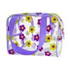 Bolsa de Cosméticos Impermeable Transparente de PVC Impreso para Hombres y Mujeres, Bolsa de Tocador de Viaje Portátil de Gran Capacidad, Bolsa de Cosméticos