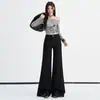 Jeans de Mujer de Color Café Transfronterizos Maillard de Cintura Alta Elásticos con Más Terciopelo Estilo Caliente Otoño/Invierno 2026 Versátiles Cálidos de Campana