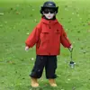 Chaqueta de Otoño 3 en 1 Desmontable para Niños 2026 Nuevo Elegante Abrigo con Capucha Infantil