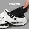 Sandalias Zueco para Hombre 2026 Verano Nuevas Sandalias Deportivas para Exteriores Playa Antideslizantes Resistentes al Olor Resistentes al Desgaste Sandalias de Punta Cerrada para Hombre