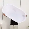 *Tina de Plástico Rectangular Ovalada Extra Grande Extra Grande Profunda Roja Caucho Cocido Tina de Baño Lavabo Espesado