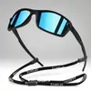 Gafas de Sol Deportivas de Gran Venta Cuidadosamente Seleccionadas para Hombres y Mujeres, Gafas Polarizadas a Prueba de Viento para Exteriores y Conducción, Gafas de Sol con Lente de Color Europeas y Americanas Transfronterizas