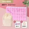 Mini Peças de Mahjong 24mm 30mm Viagem Dormitório Pequeno Mahjong Mahjong Sólido Esculpido Mesa de Mahjong Régua de Peças