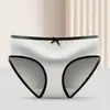 Ropa Interior Femenina Japonesa para Estudiantes Estilo Coreano Color Sólido Transpirable Cintura Media Chica Sexy y Linda Pantalones Comercio Electrónico Transfronterizo
